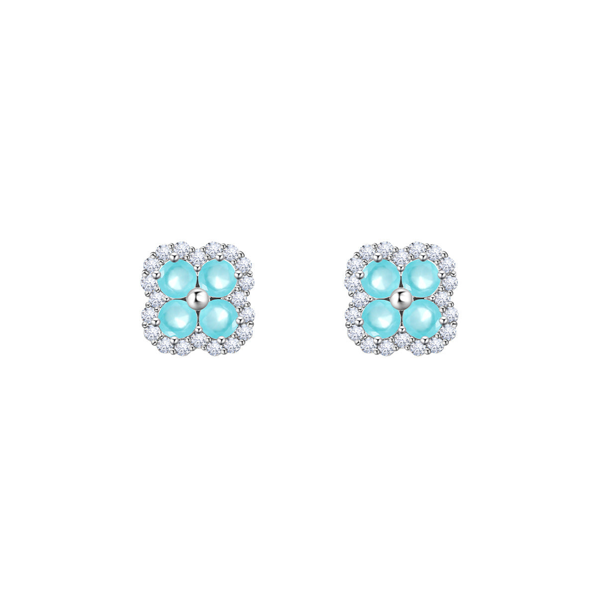 Micro-inlaid Zirconia Ear Bone Stud