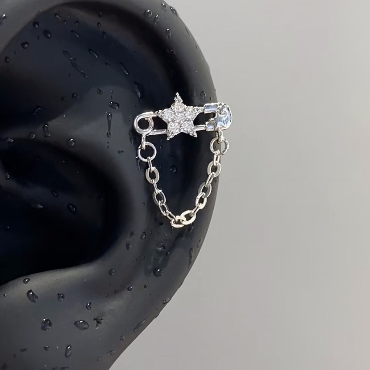 Creative Pin Ear Bone Stud
