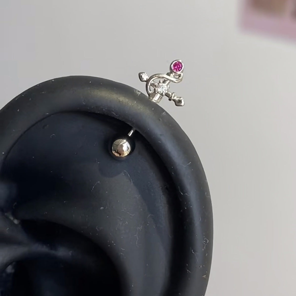 Creative Pin Ear Bone Stud