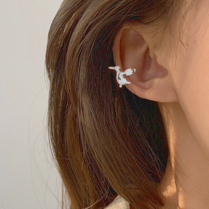 Sweet Cool Rabbit Ear Clip without Piercing