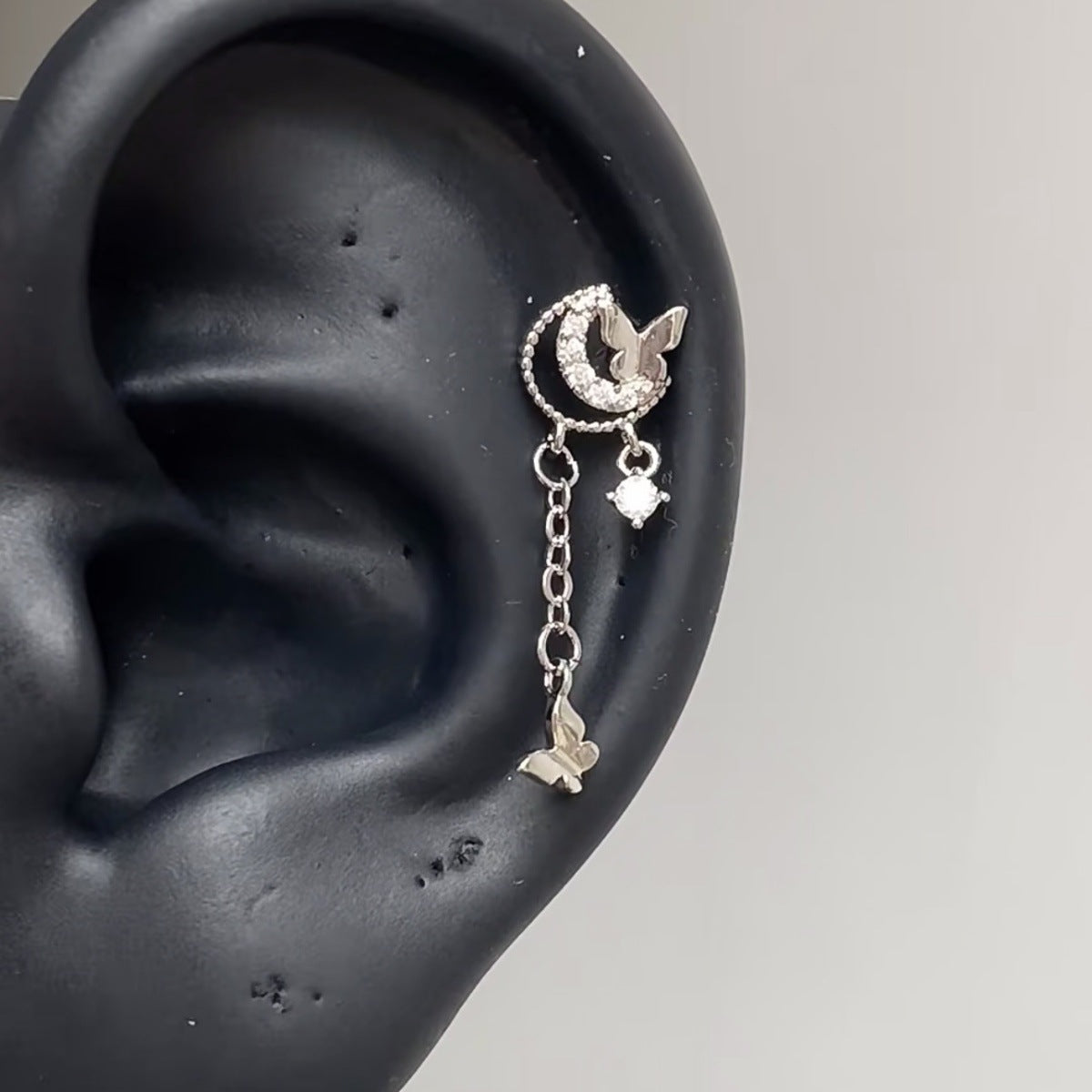 Creative Pin Ear Bone Stud