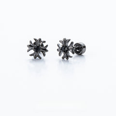Black Cool Halloween Earrings