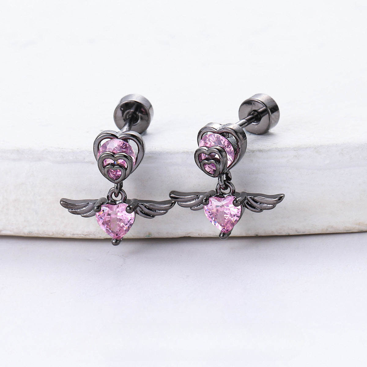 Black Cool Halloween Earrings