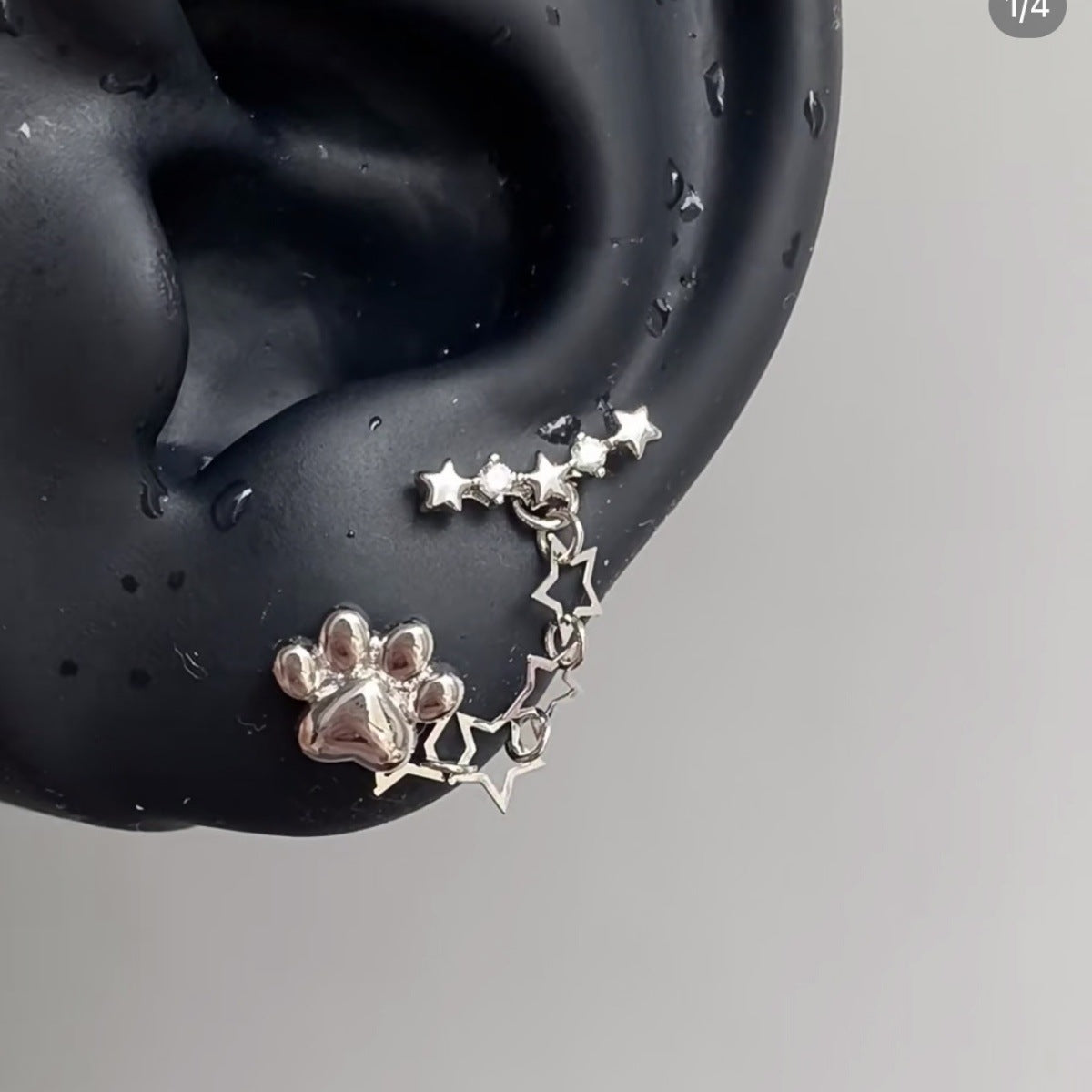 Creative Pin Ear Bone Stud