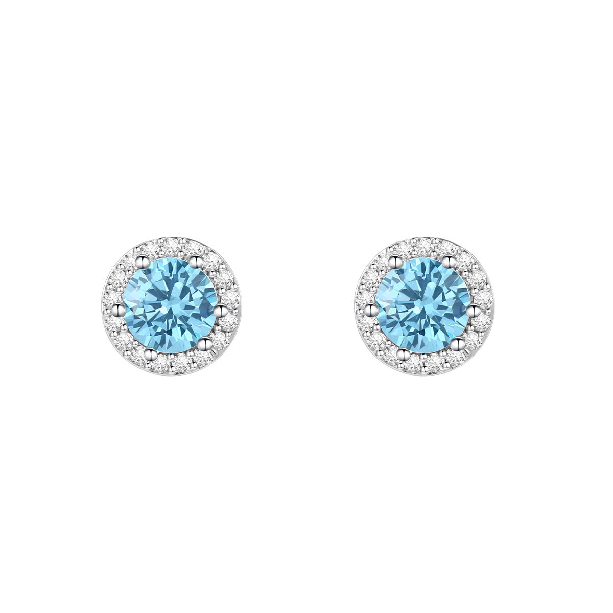 Micro-inlaid Zirconia Ear Bone Stud