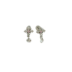 Pendant Cross Ornament Ear Stud