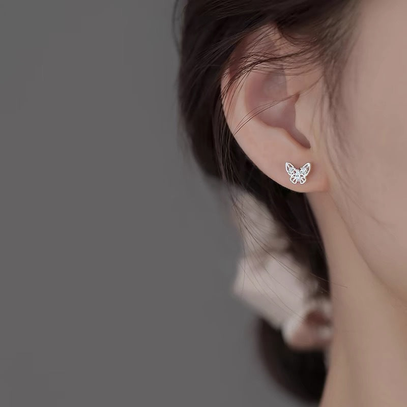 Hollow Sweet Butterfly Earrings