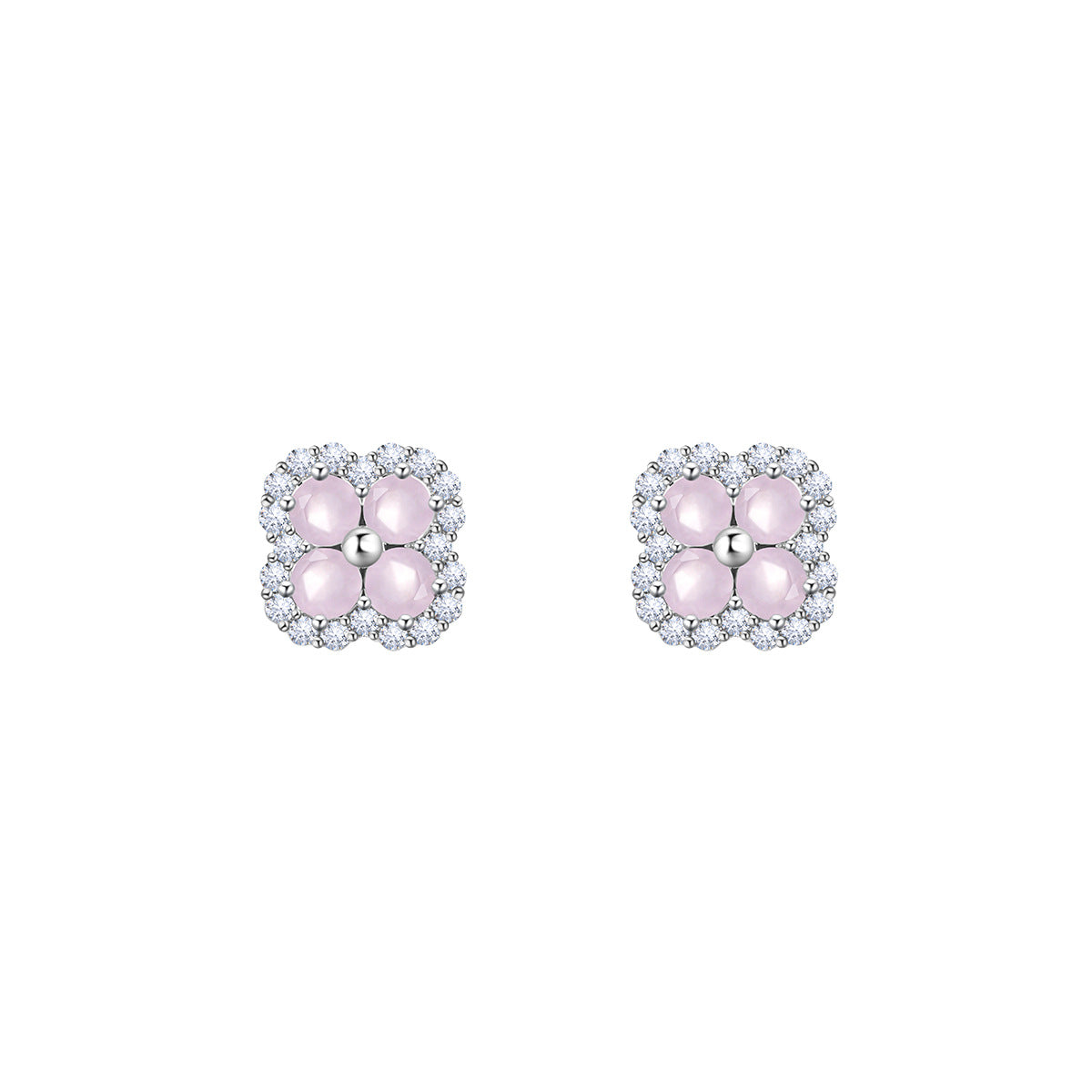 Micro-inlaid Zirconia Ear Bone Stud