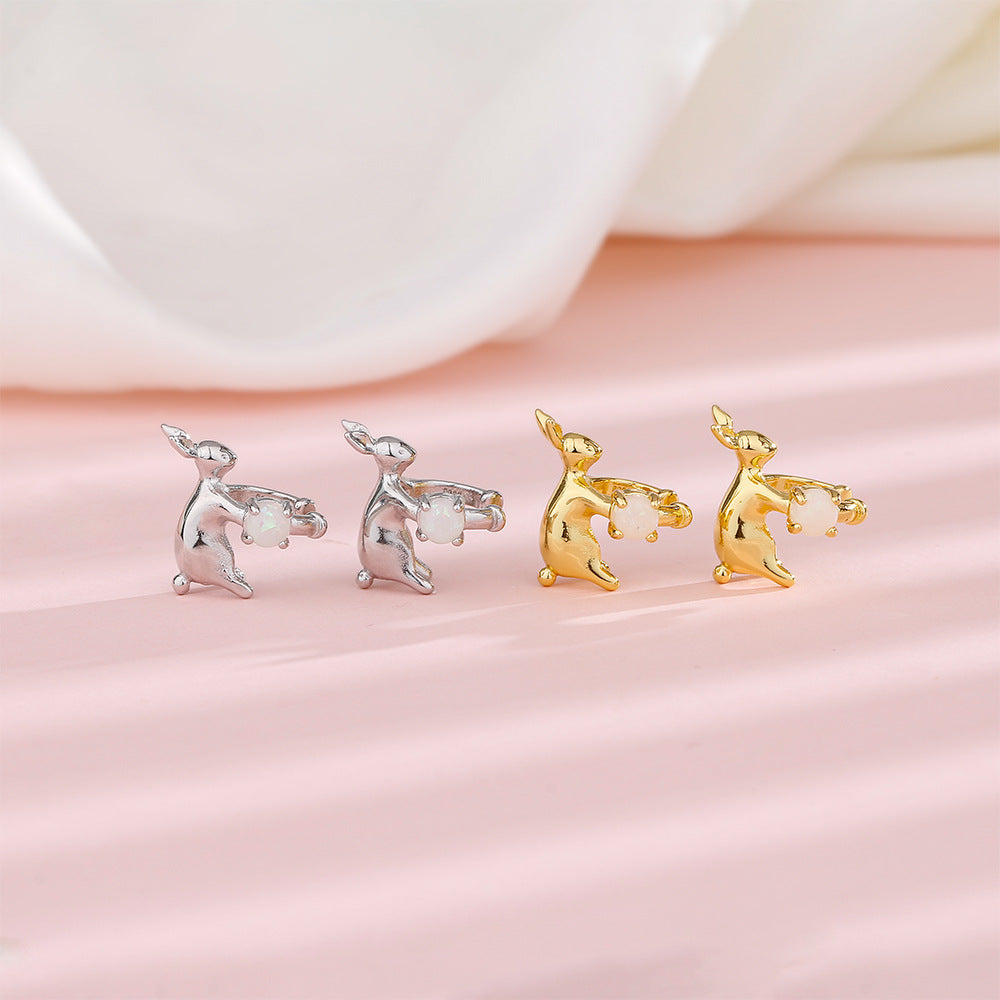 Sweet Cool Rabbit Ear Clip without Piercing