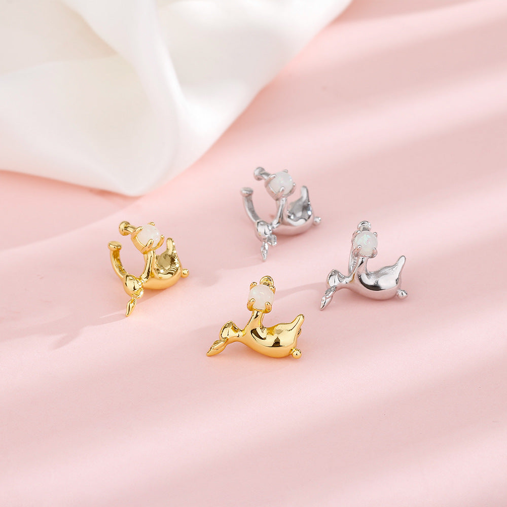 Sweet Cool Rabbit Ear Clip without Piercing