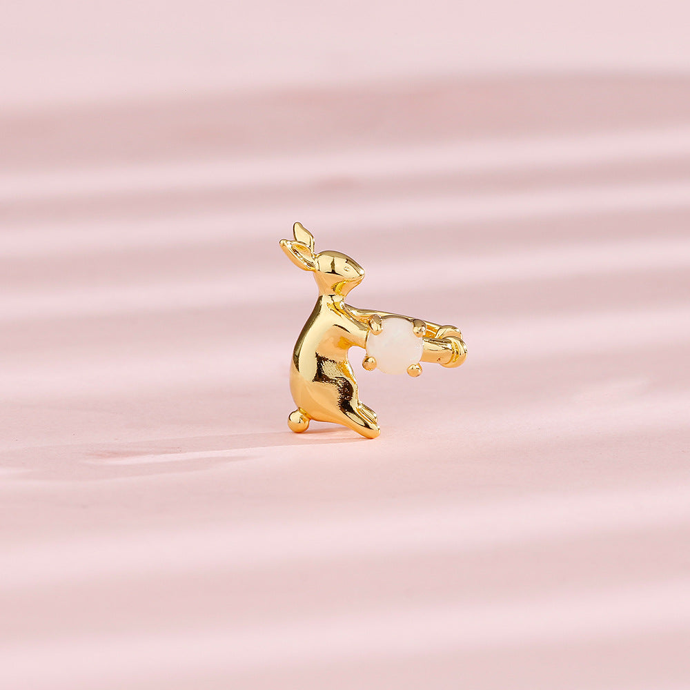 Sweet Cool Rabbit Ear Clip without Piercing