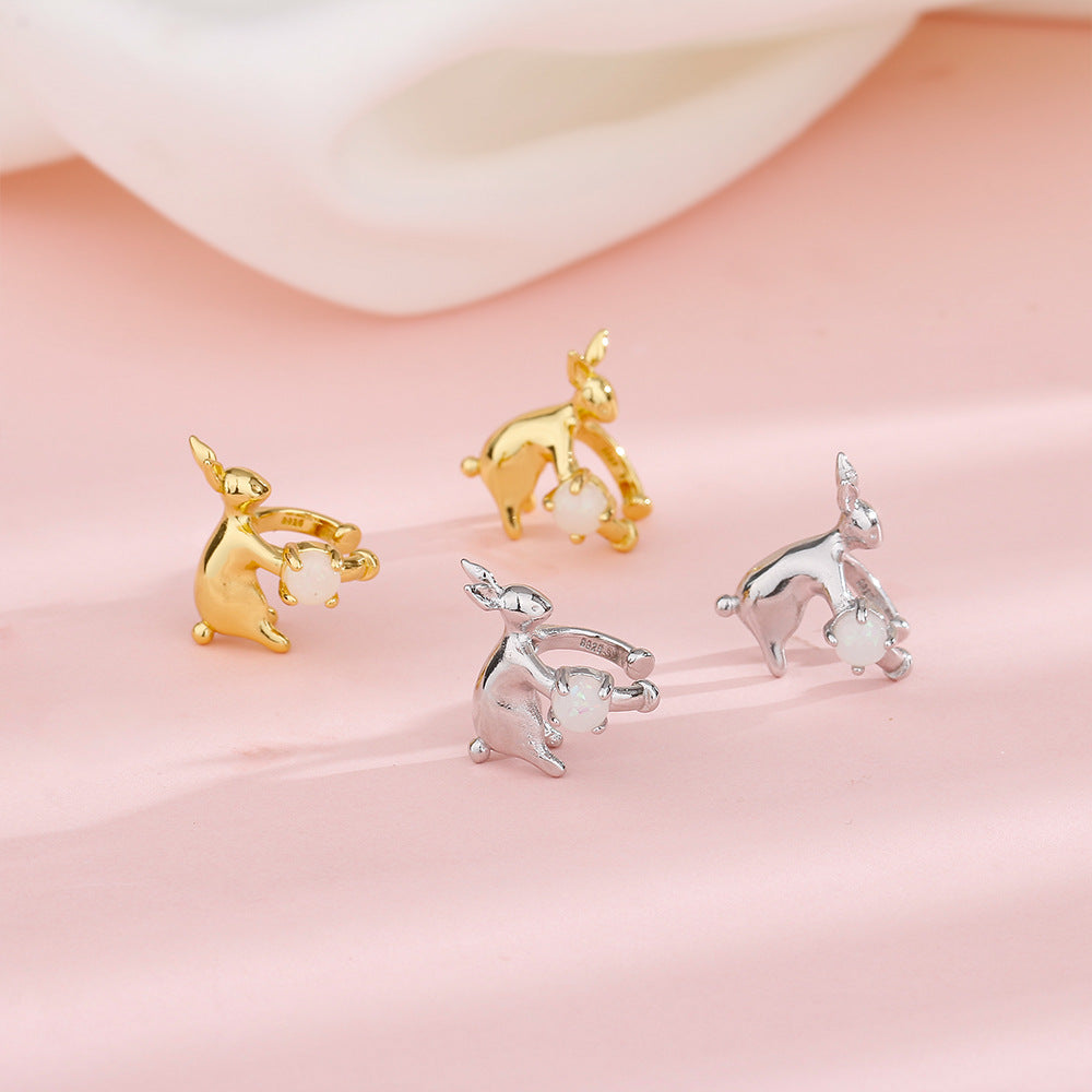 Sweet Cool Rabbit Ear Clip without Piercing