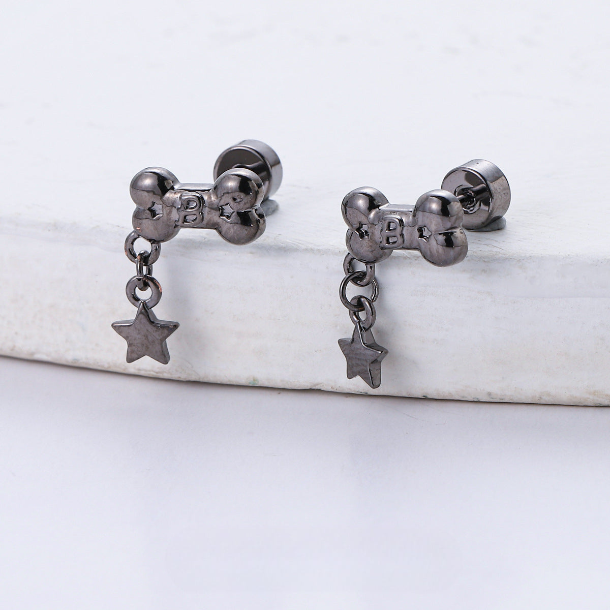Black Cool Halloween Earrings